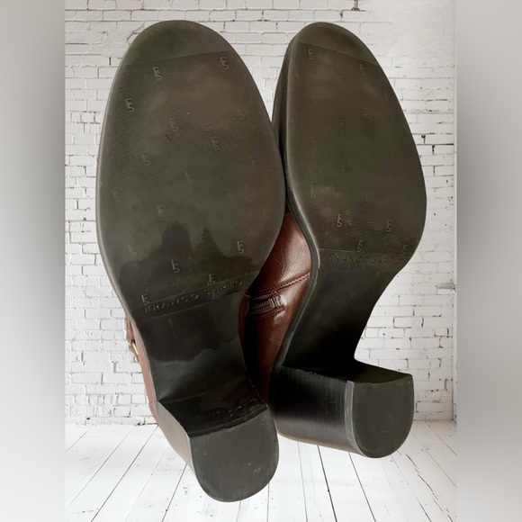 Franco Sarto Brown Ankle Boots - Picture 6 of 11